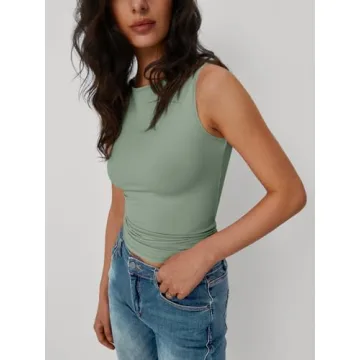 Trendy Queen Casual Tank Tops for Women Summer 2025