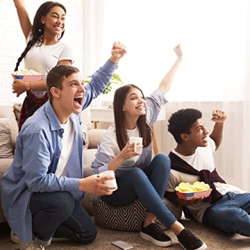 24 American Flag Food Trays for Independence Day Parties