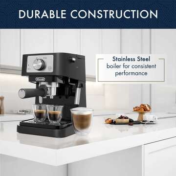 De'Longhi Stilosa Espresso Machine with 15 Bar Pump