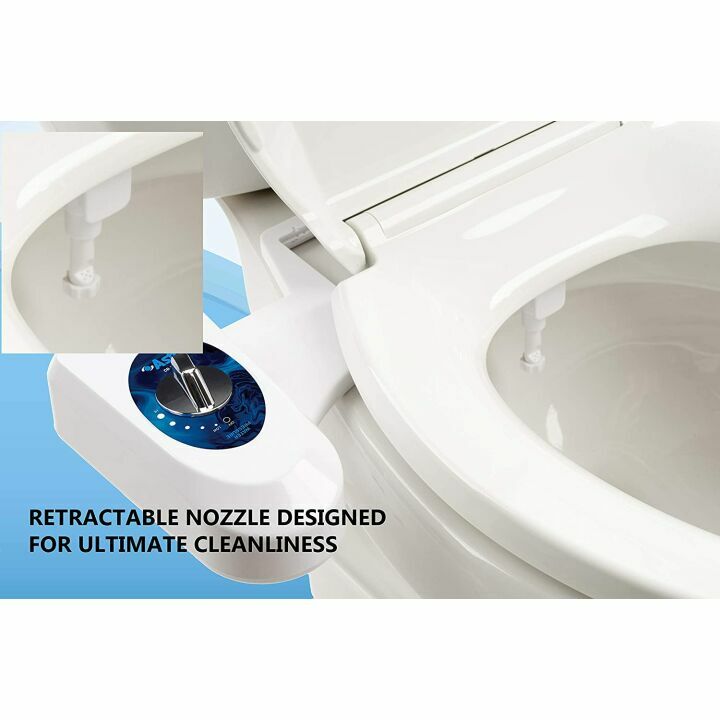 Astor Non-Electric Mechanical Bidet Toilet Seat Attachment