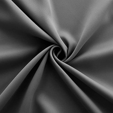 Stylish Dark Gray Blackout Curtains for Your Home Decor