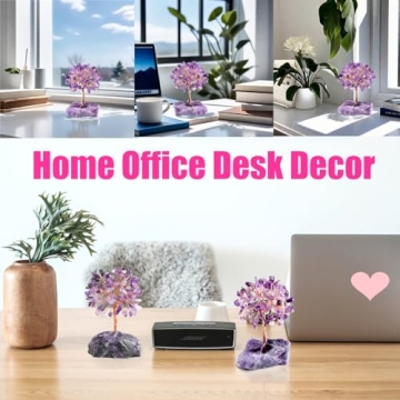 Amethyst Crystal Tree for Healing & Meditation