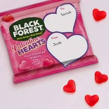 Black Forest Valentine Hearts Fruit Snacks, 22.4 Oz | Fruit Snacks | Gummy Bears | Valentine's Day