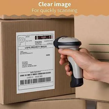 MBLABEL Direct Thermal Labels, Thermal Shipping Labels, 4x6 Mailing Label (Stack, 500 Labels)