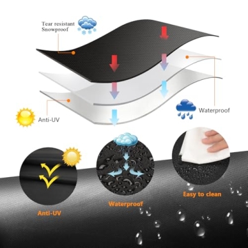 Aoretic BBQ Grill Cover - Waterproof & UV Protected