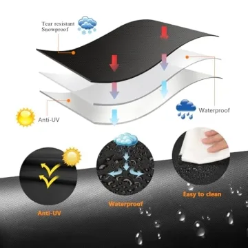 Aoretic BBQ Grill Cover - Waterproof & UV Protected