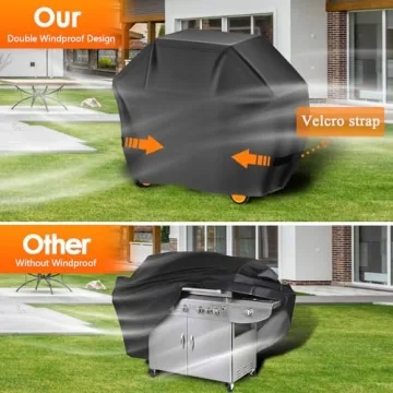 Aoretic BBQ Grill Cover - Waterproof & UV Protected