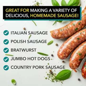 Natural Hog Sausage Casings for Homemade Sausages 32-38mm