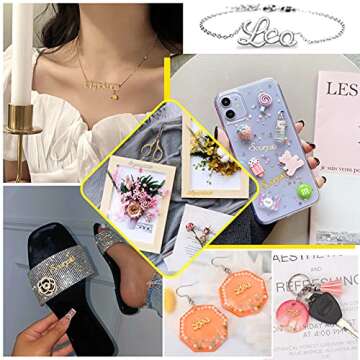 Mity rain Zodiac Nail Charms, 96pcs Twelve Constellation Charms Set Alloy for Nail Art Decoration (Gold, Silver)