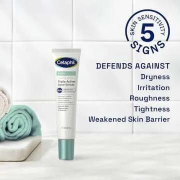Cetaphil Gentle Clear Acne Treatment Serum 1oz – Fast Results