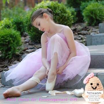 qyqkfly Mini Positive Cute Funny Life Potato Tomato Eggplant Onion Cute Animals Creative Knitted Holding Card Crochet Birthday Christmas Girls Gifts Party Decor