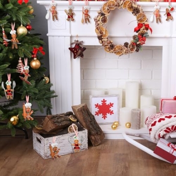 Yulejo 27 Piece Gingerbread Christmas Ornaments Set