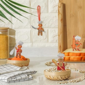 Yulejo 27 Piece Gingerbread Christmas Ornaments Set