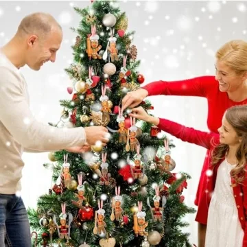 Yulejo 27 Piece Gingerbread Christmas Ornaments Set