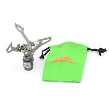 BRS Outdoor BRS-3000T Ultra-Light Titanium Alloy Miniature Portable Picnic Camping Gas Cooking Stove Portable Ultralight Burner 25gram
