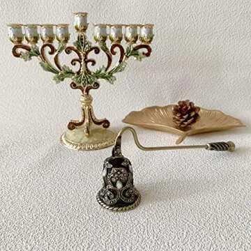 Pasiir Candle Snuffer, Unique Candle Extinguisher Snuffer, Decorative Candle Extinguisher Metal Candle Tool