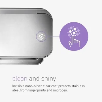 Simplehuman Stainless Steel Hands-Free Trash Can 45L