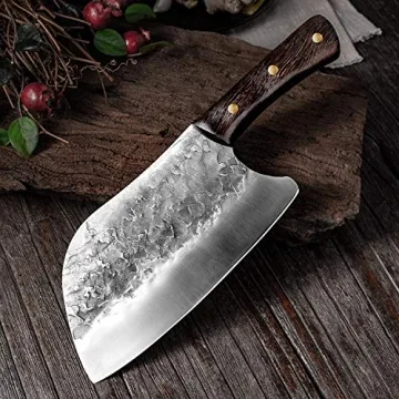 High Carbon Steel Meat & Vegetable Cleaver Knife