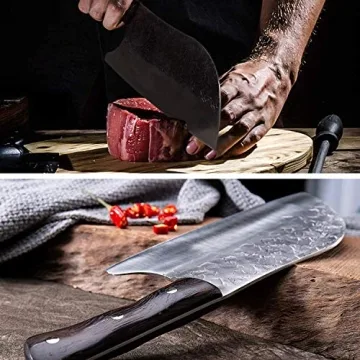 High Carbon Steel Meat & Vegetable Cleaver Knife