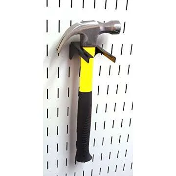 Wall Control KT-400-WRK B Slotted Tool Board Workstation Accessory Kit for Wall Control Pegboard Only, Black