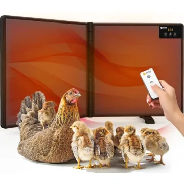 Winter Chicken Coop Heater with Remote Control and Timer