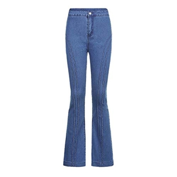 MASZONE Y2K Fashion Jeans - Stylish Patchwork Denim Pants