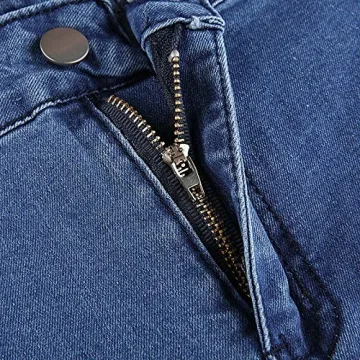 MASZONE Y2K Fashion Jeans - Stylish Patchwork Denim Pants