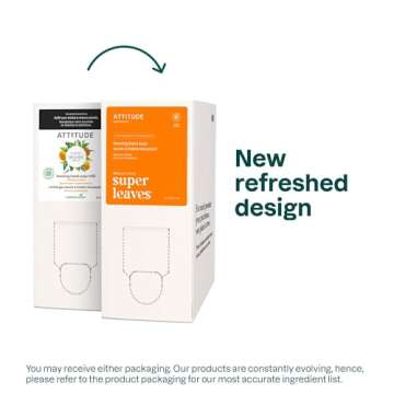 ATTITUDE Foaming Hand Soap, EWG Verified, Plant and Mineral-Based Ingredients, Vegan and Cruelty-fre...