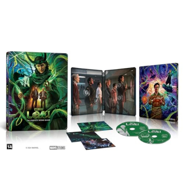 Loki: Season 2 [4K UHD] - Limited Edition Steelbook for Marvel Fans