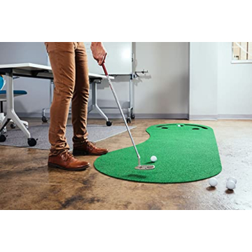 PUTT-A-BOUT Par Three Plus Golf Putting Green (3' x 9')