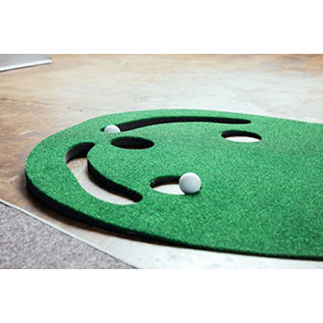 PUTT-A-BOUT Par Three Plus Golf Putting Green (3' x 9')