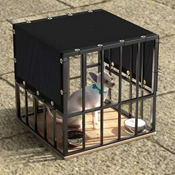 ColourTree 4' x 5' Durable Shade Cloth - 90% UV Block for Pets & Outdoors