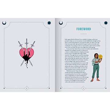 Modern Witch Tarot Journal for Enthusiasts and Beginners
