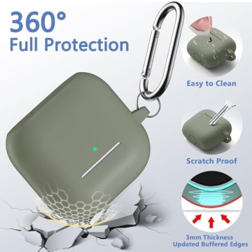 Dgege AirPods 4th Generation Silicone Case Cover