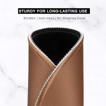 Hsurbtra 8.7" Round Mouse Pad - Waterproof & Anti-Slip