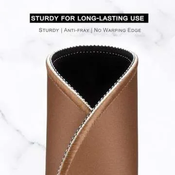 Hsurbtra 8.7" Round Mouse Pad - Waterproof & Anti-Slip