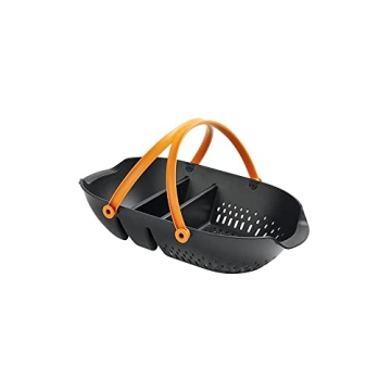 Fiskars Harvest Basket with Ergonomic Handles and Colander