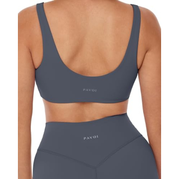 PAVOI ACTIVE FlexFlow Yoga Bra - Medium Support & Comfort