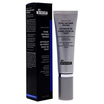 Dr. Brandt Pores No More, Pore Refiner Primer - Instantly Minimizes the Appearance of Pores, Absorbs Oil & Mattifies Shine - 1.0 fl oz