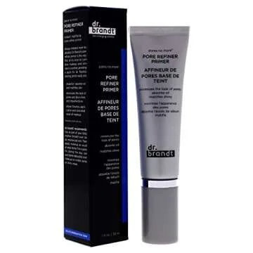 Dr. Brandt Pores No More, Pore Refiner Primer - Instantly Minimizes the Appearance of Pores, Absorbs Oil & Mattifies Shine - 1.0 fl oz