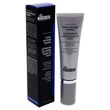 Dr. Brandt Pores No More, Pore Refiner Primer - Instantly Minimizes the Appearance of Pores, Absorbs Oil & Mattifies Shine - 1.0 fl oz
