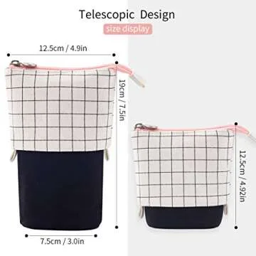 EASTHILL Big Capacity Pencil Pen Case Pouch Box Organizer Large Storage for Bullet Journal