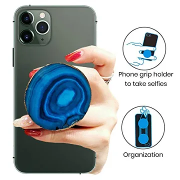 KAKAWIN Unique Crystal Phone Grip and Stand