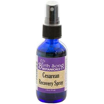 Organic Cesarean Recovery Spray for New Moms - 2oz