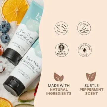 Natural Face Wash for Oily Skin - Gentle & Effective Cleanser