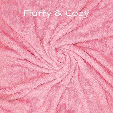 MACEVIA Fluffy Fleece Dog Blankets,Warm Soft Fuzzy Pets Blanket for Puppy,Small,Medium,Large Dogs an...