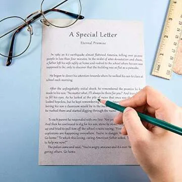 Zhanmai 24 Pieces Checking Erasable Pencils Pencils Pre-Sharpened #2 HB with Erasable Tops for Checking Map Coloring Tests Grading(Green)