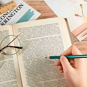 Zhanmai 24 Pieces Checking Erasable Pencils Pencils Pre-Sharpened #2 HB with Erasable Tops for Checking Map Coloring Tests Grading(Green)