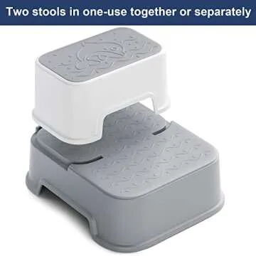 Toddler Step Stool - Safe and Sturdy for All Kids