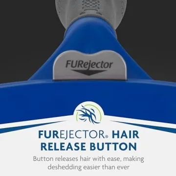 FURminator Deshedding Tool for Dogs - Reduces Shedding Effectively